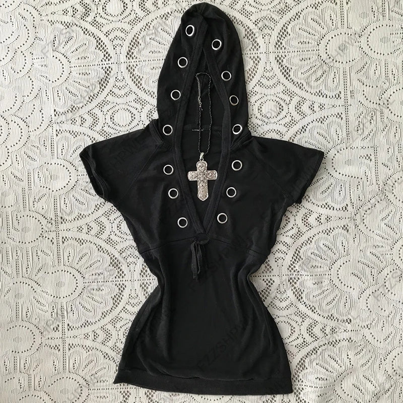 Y2k Rock Girl Top