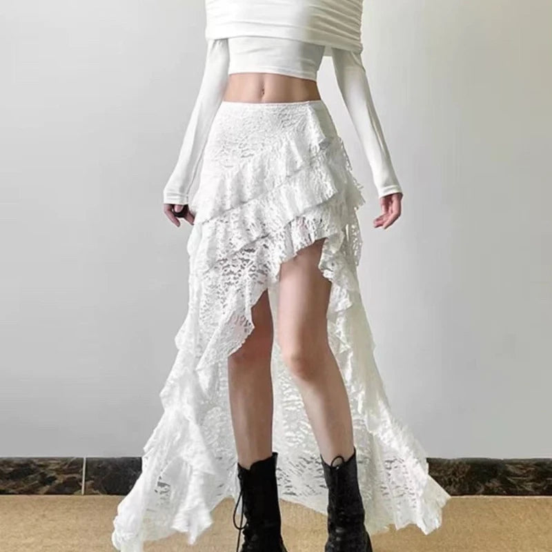 Whimsey Long Lace Skirt