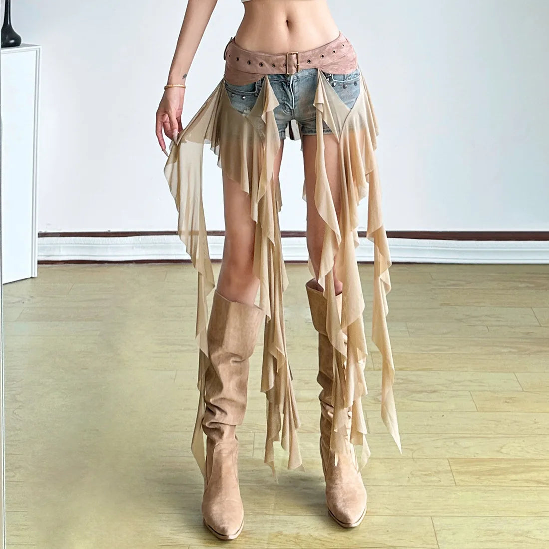 Flow Girl Long Cover-Up Skirt