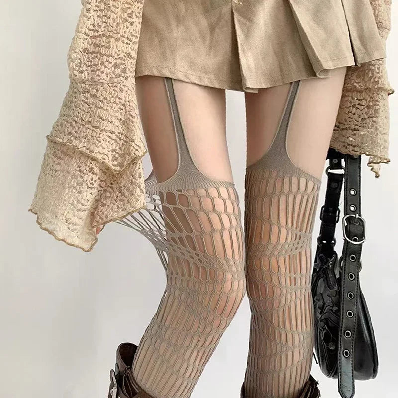 Exposed Leg Stockings