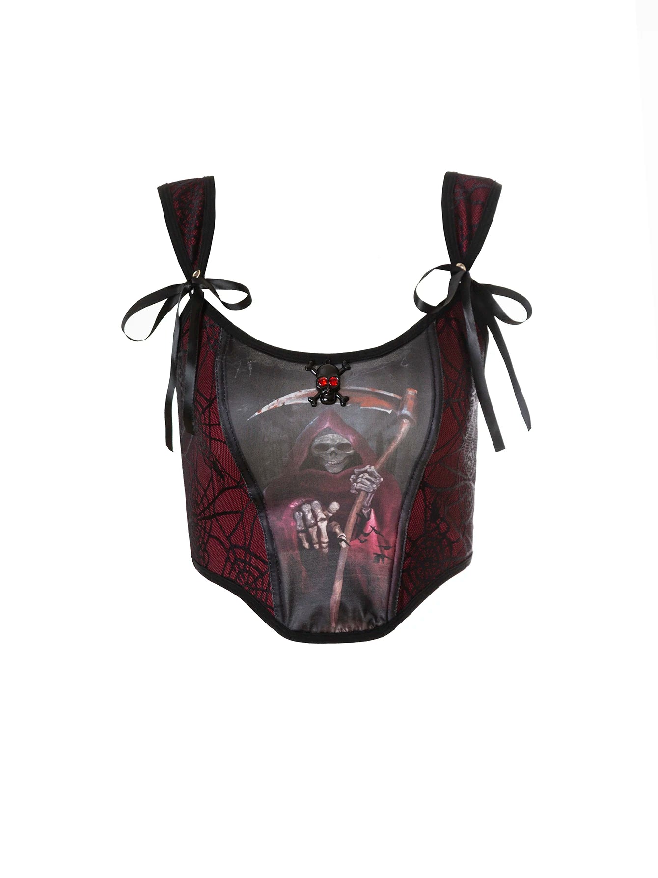 Grim Reaper Corset Top