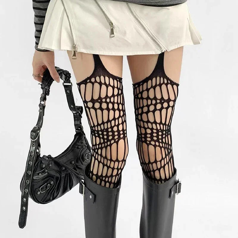 Exposed Leg Stockings