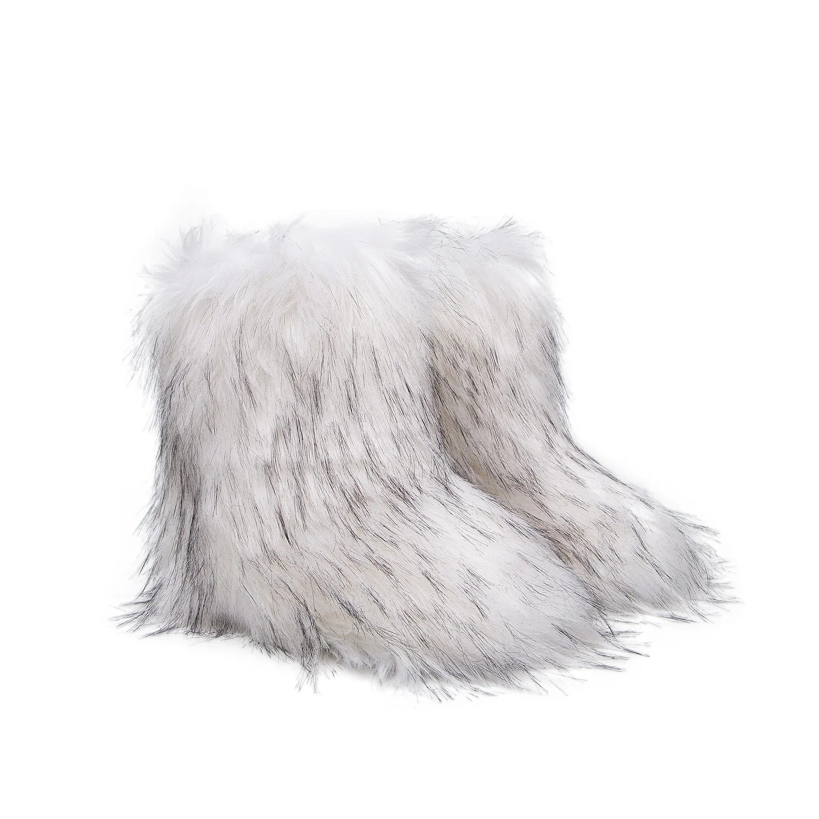 Fluffy Faux Fox Fur Boots (21 Colors Available)