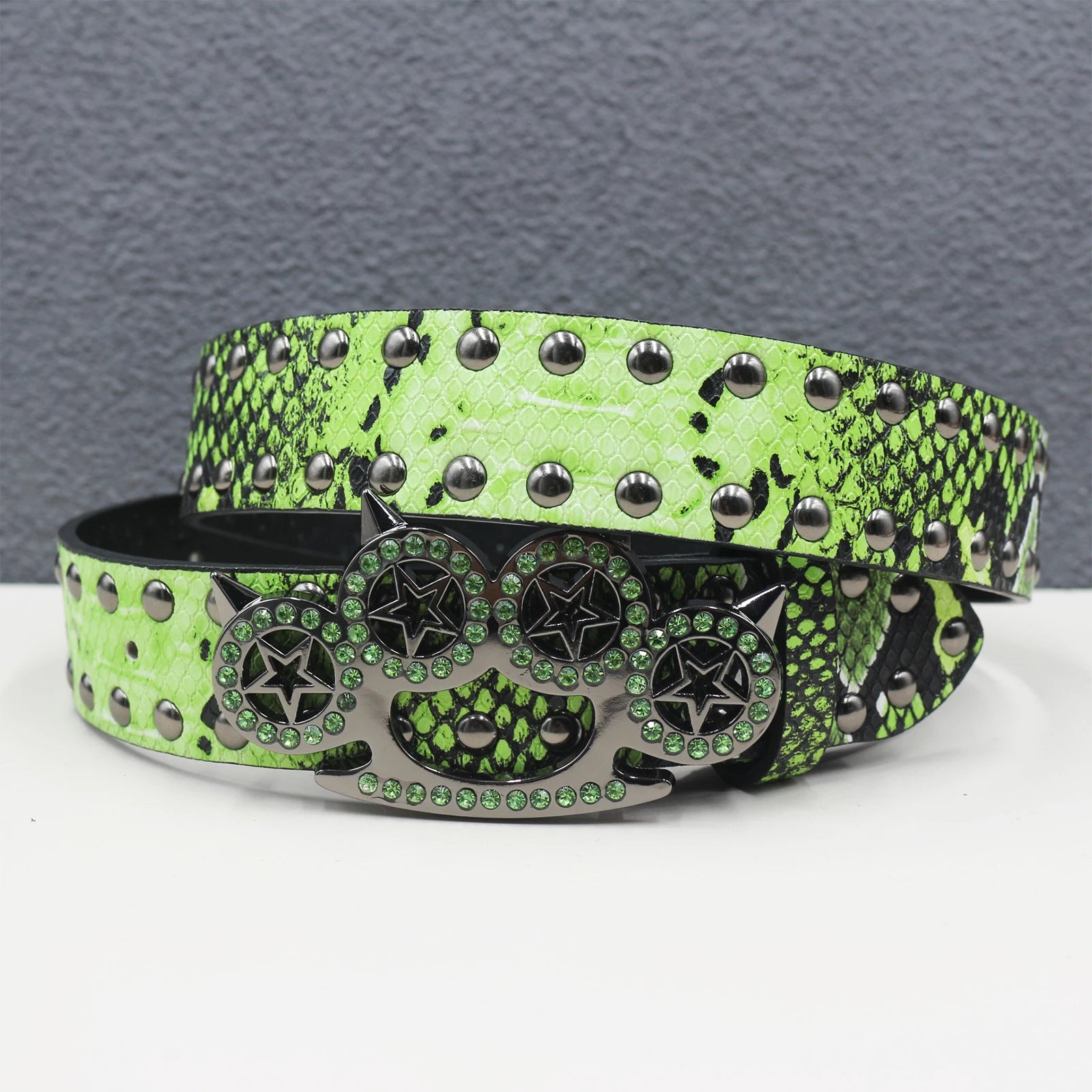 NEW! Y2K Faux Snakeskin Belt