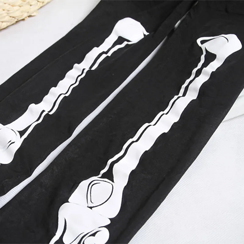 Skeleton Leg Stockings