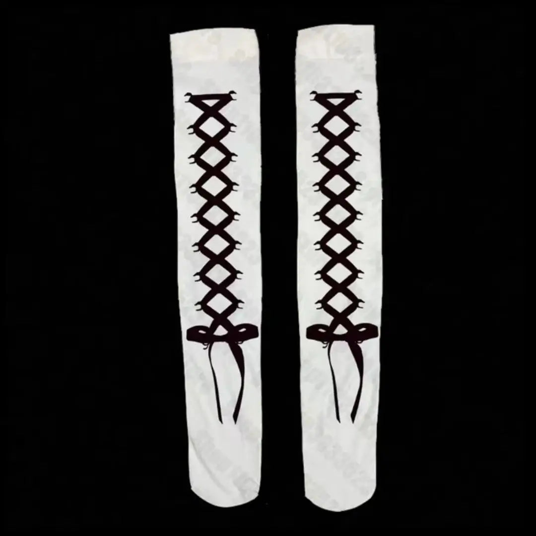 Y2k Punk Over Knee Thigh High Stockings