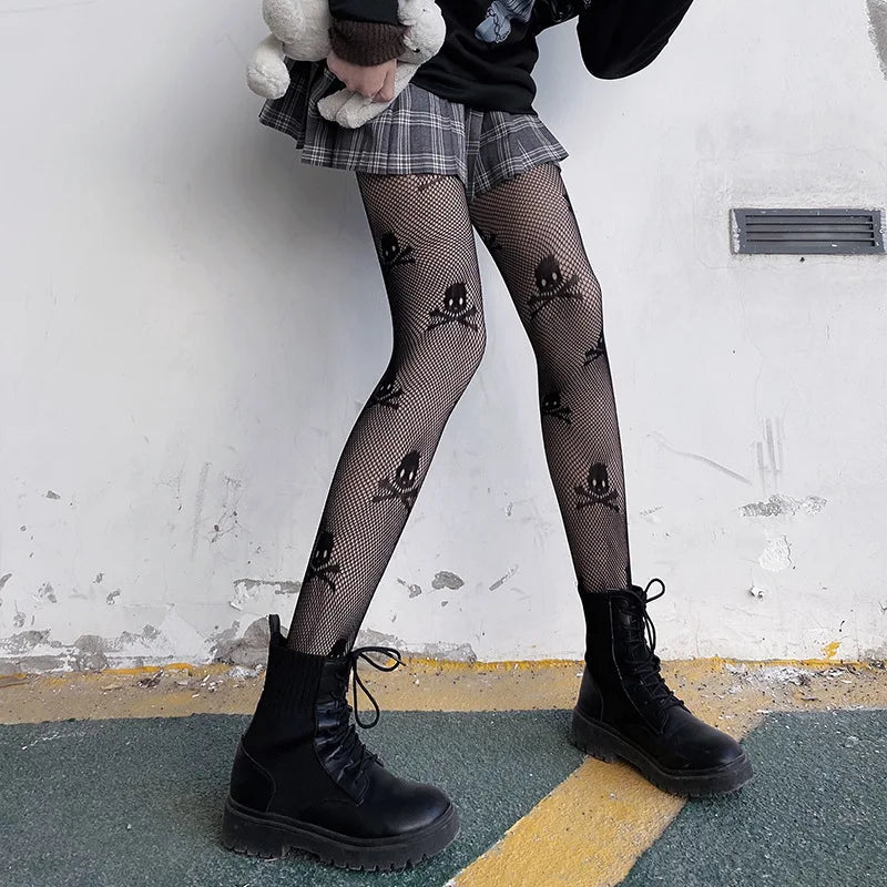 NEW! Skull Stockings