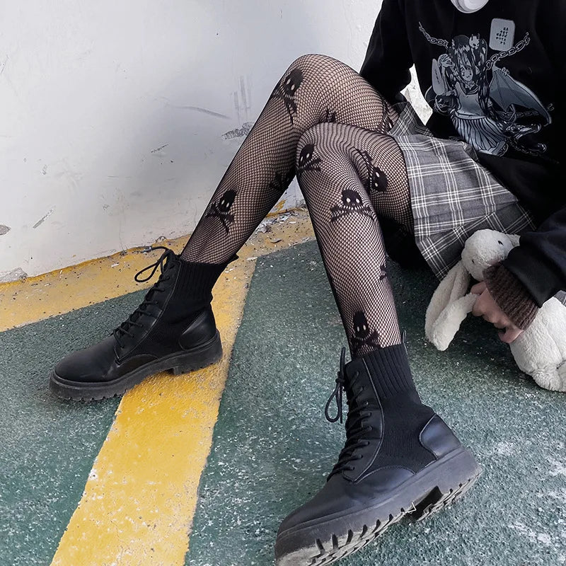 NEW! Skull Stockings