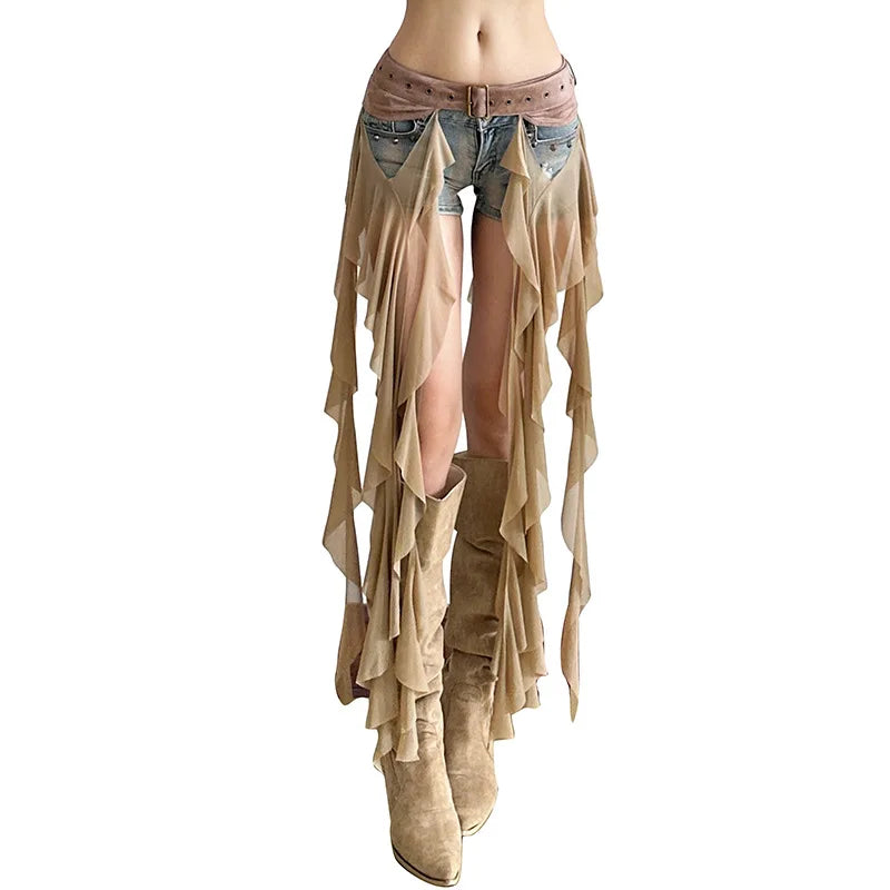 Flow Girl Long Cover-Up Skirt
