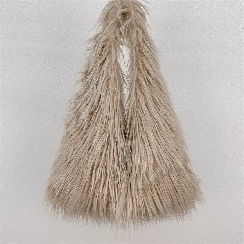 NEW! Faux Fur Purse