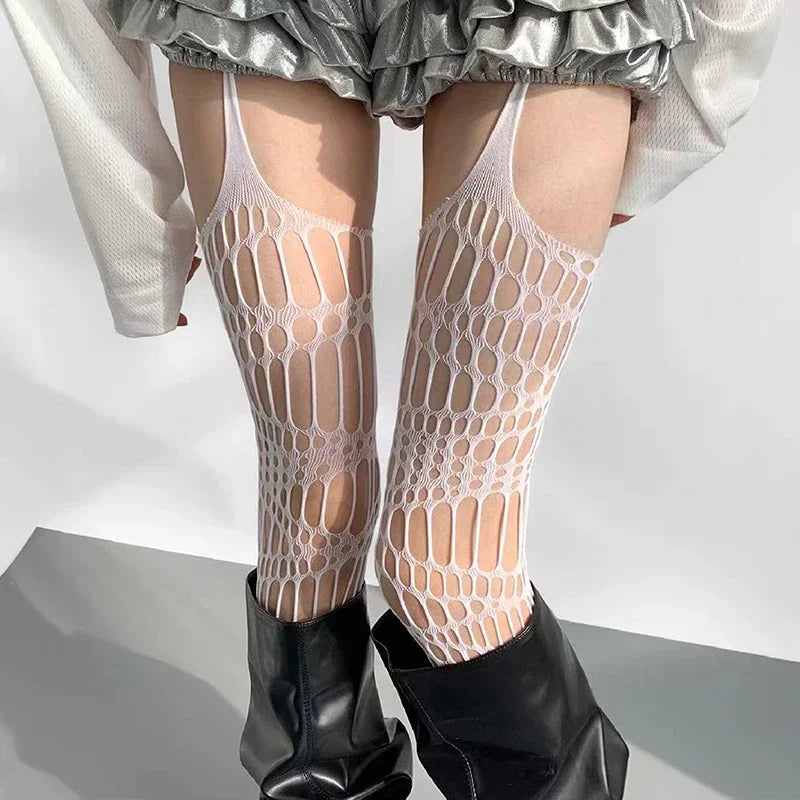 Exposed Leg Stockings