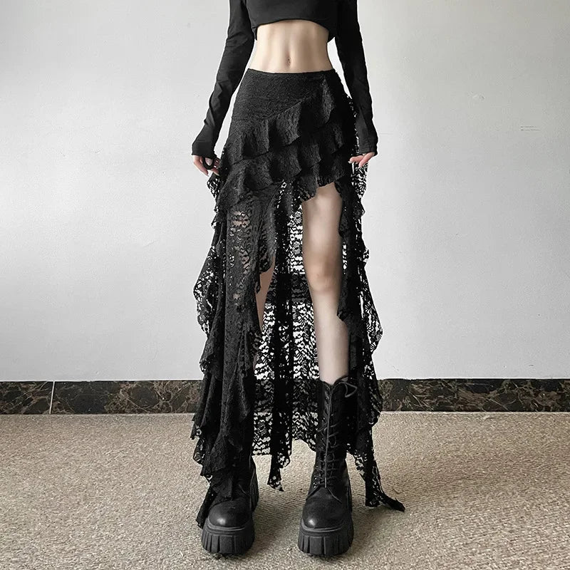 Whimsey Long Lace Skirt