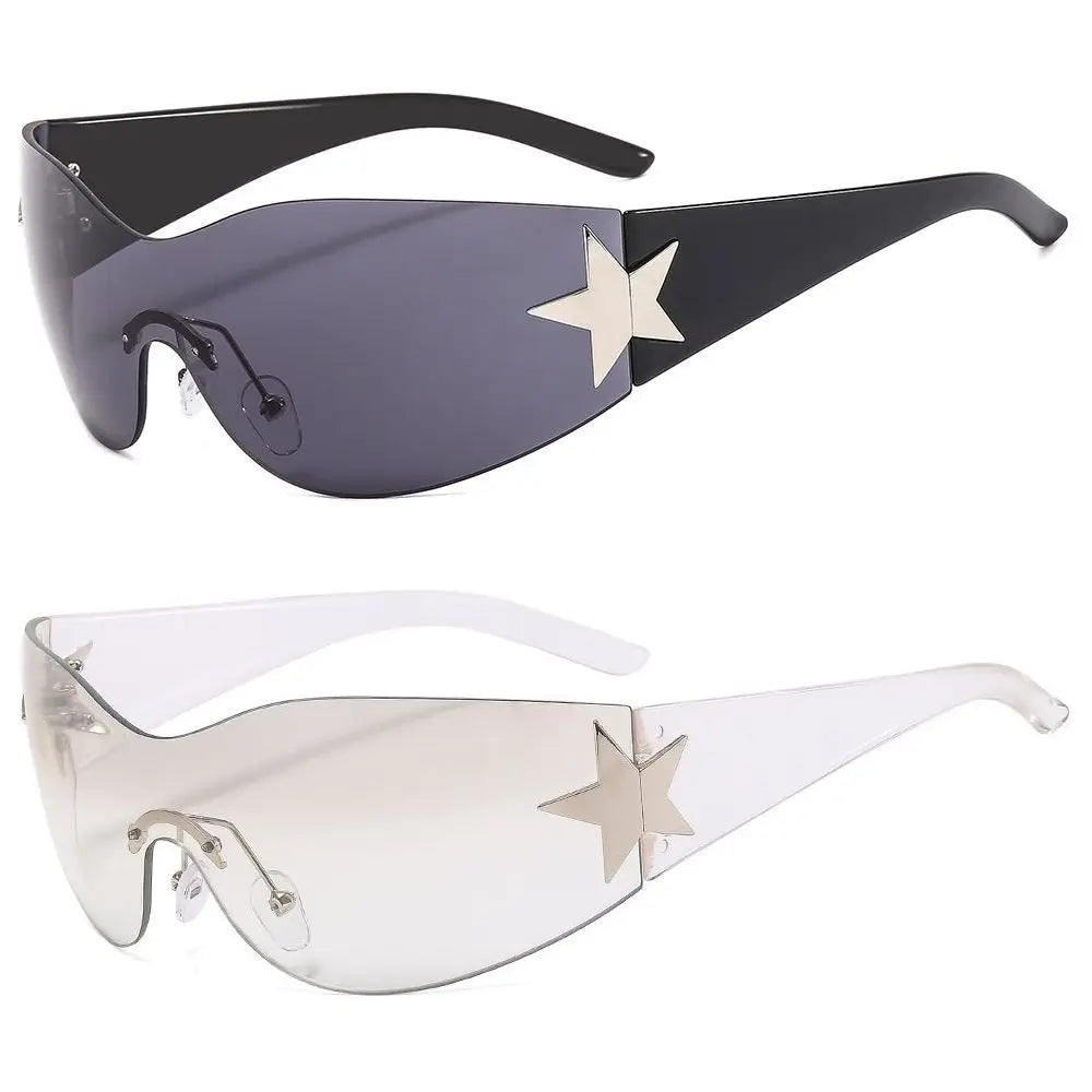 NEW! Y2K Rimless Star Shades