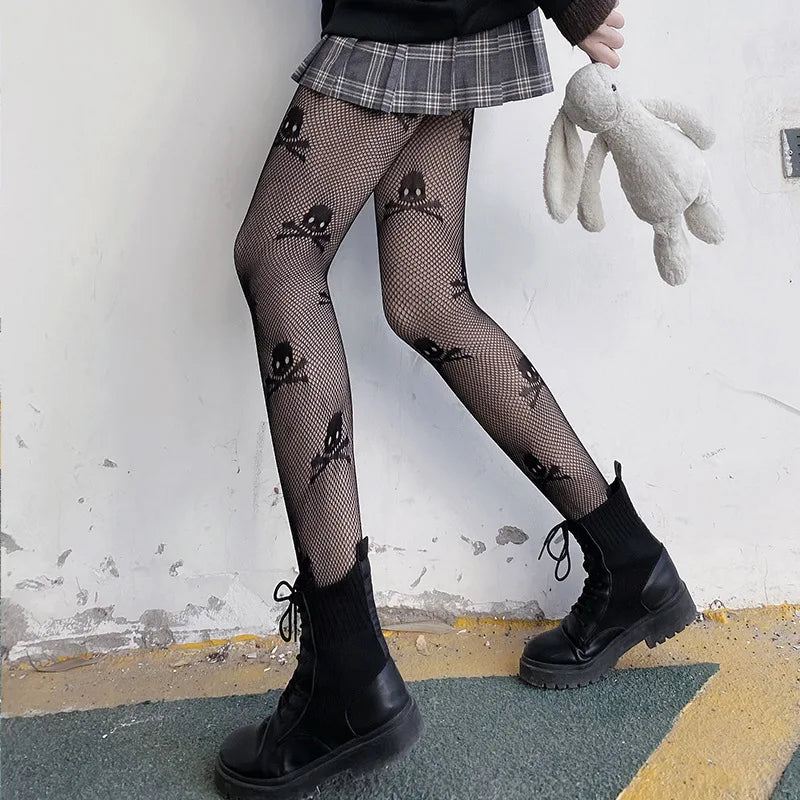 NEW! Skull Stockings