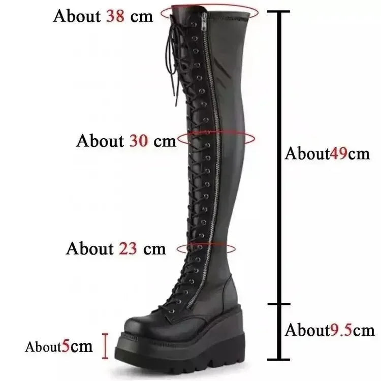 Over The Knee "Atlas" Boots
