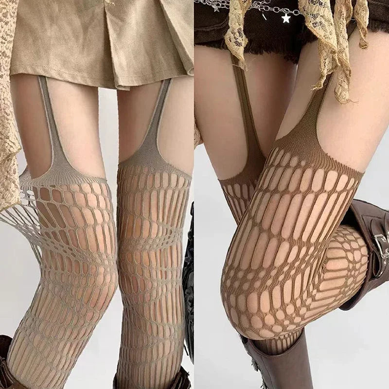 Exposed Leg Stockings