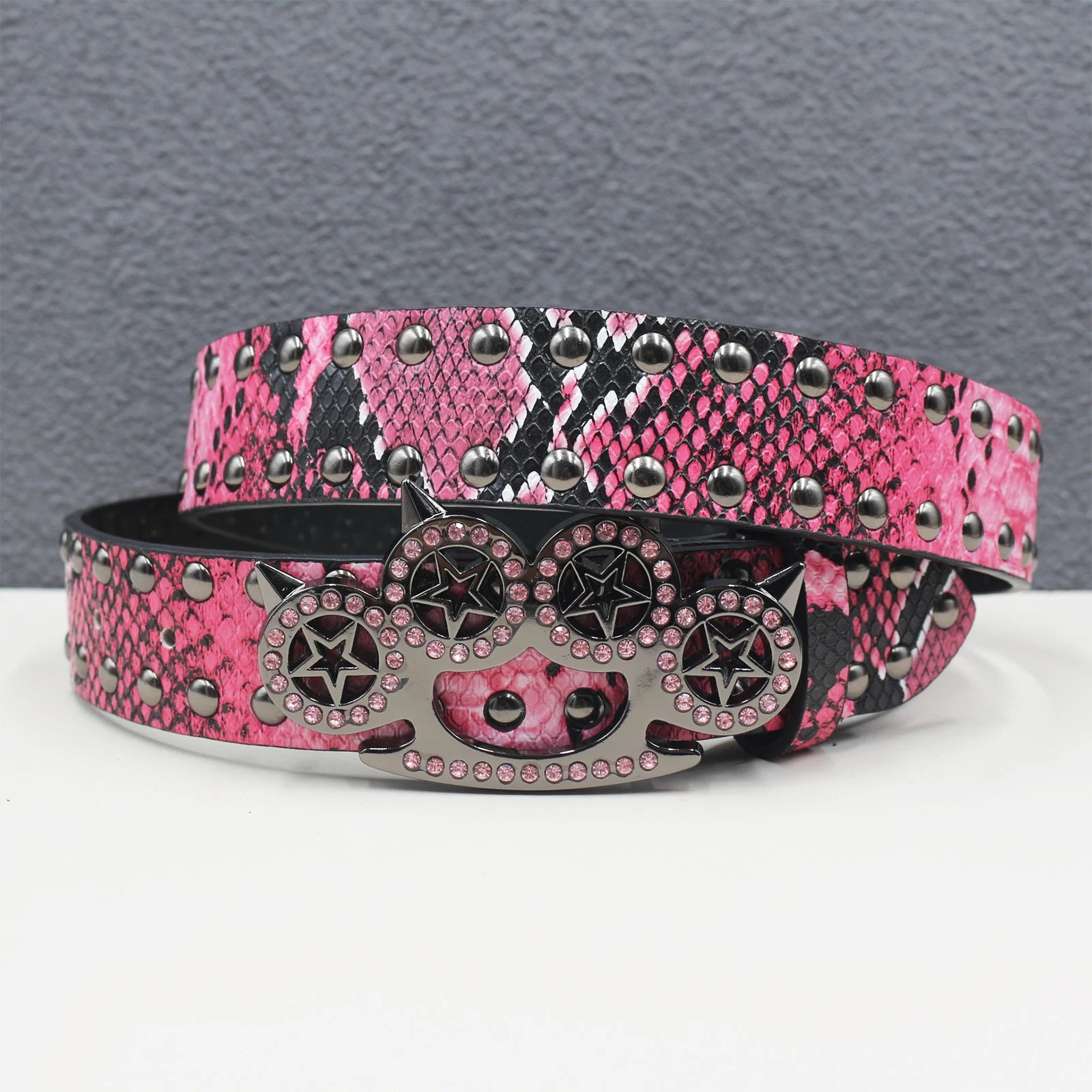 NEW! Y2K Faux Snakeskin Belt