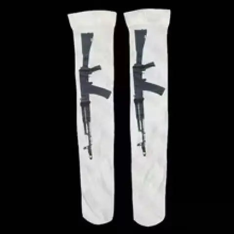Y2k Punk Over Knee Thigh High Stockings