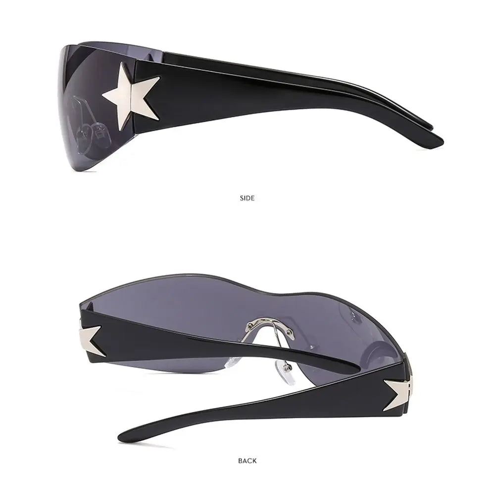 NEW! Y2K Rimless Star Shades