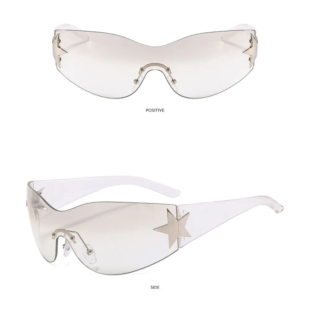 NEW! Y2K Rimless Star Shades