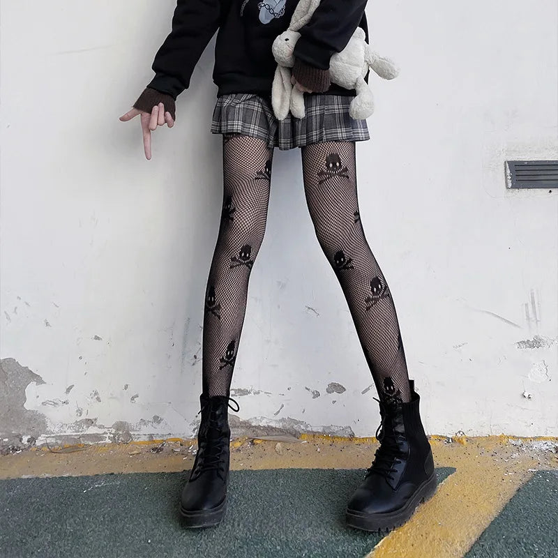 NEW! Skull Stockings