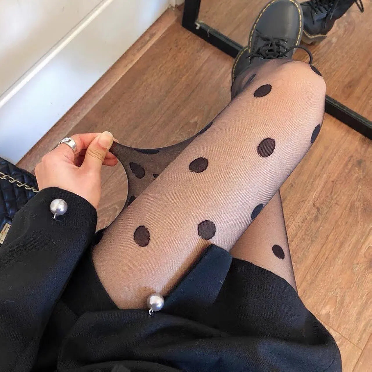 Pokka Dot Stockings