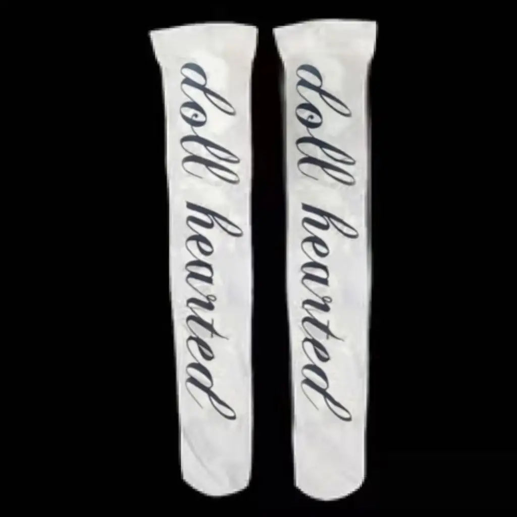 Y2k Punk Over Knee Thigh High Stockings