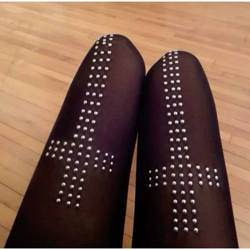 Hot Cross Brick Stockings