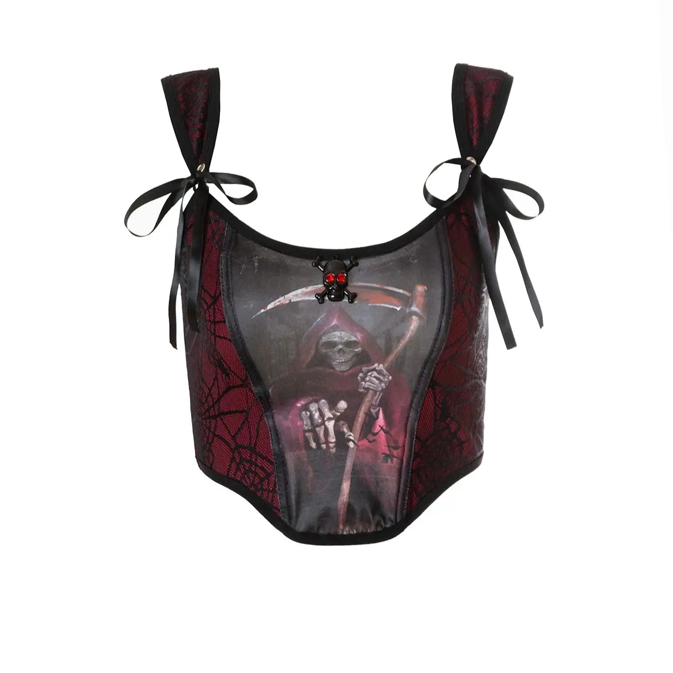 Grim Reaper Corset Top