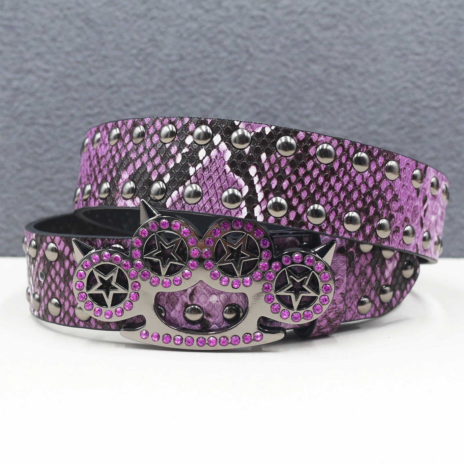 NEW! Y2K Faux Snakeskin Belt