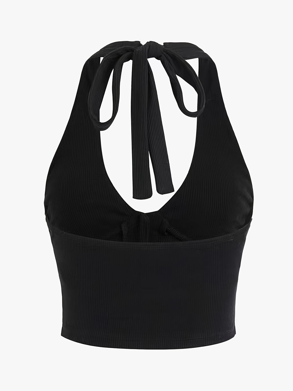 Skulled Rhinestone Halter Top