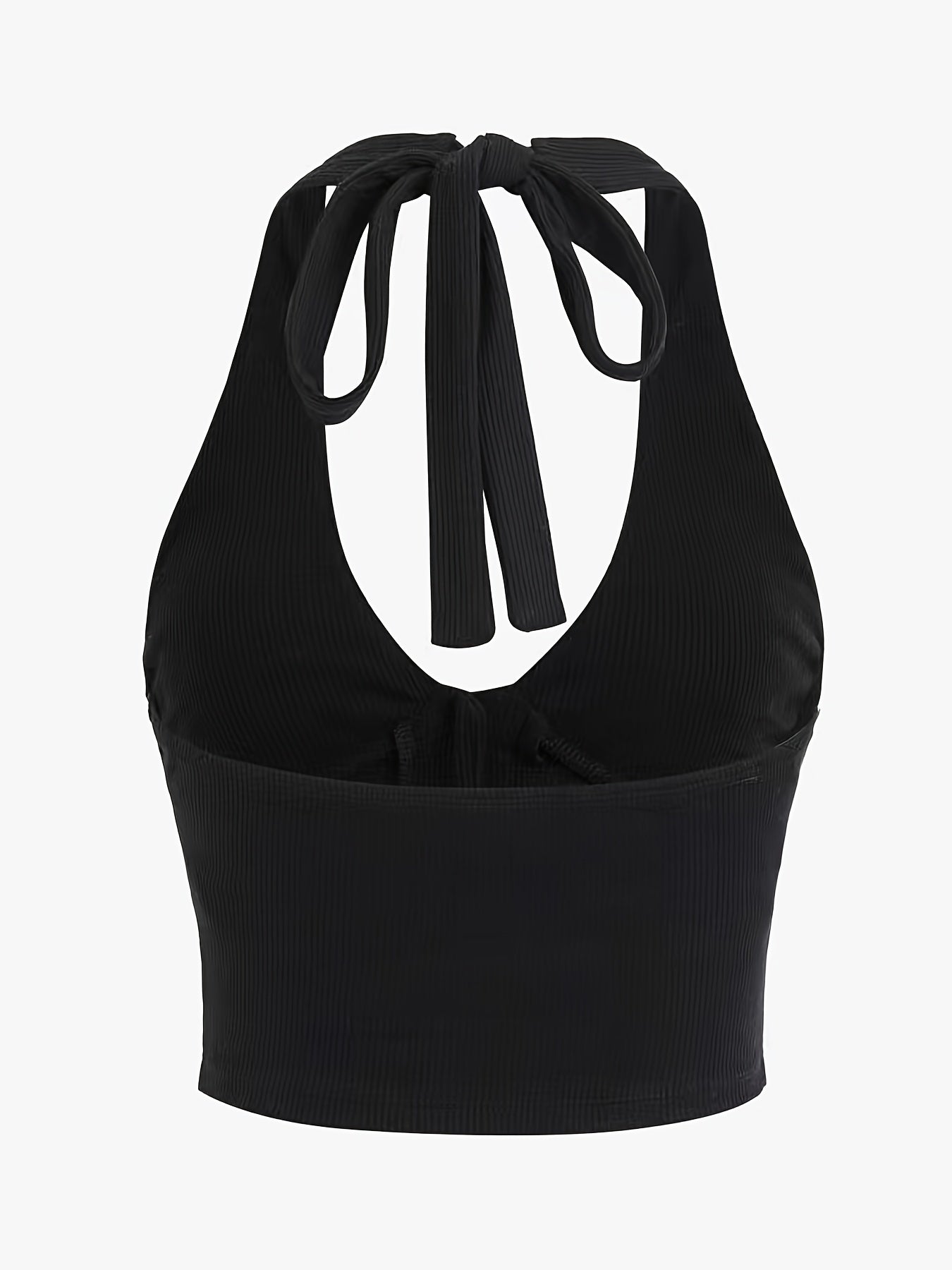 Skulled Rhinestone Halter Top
